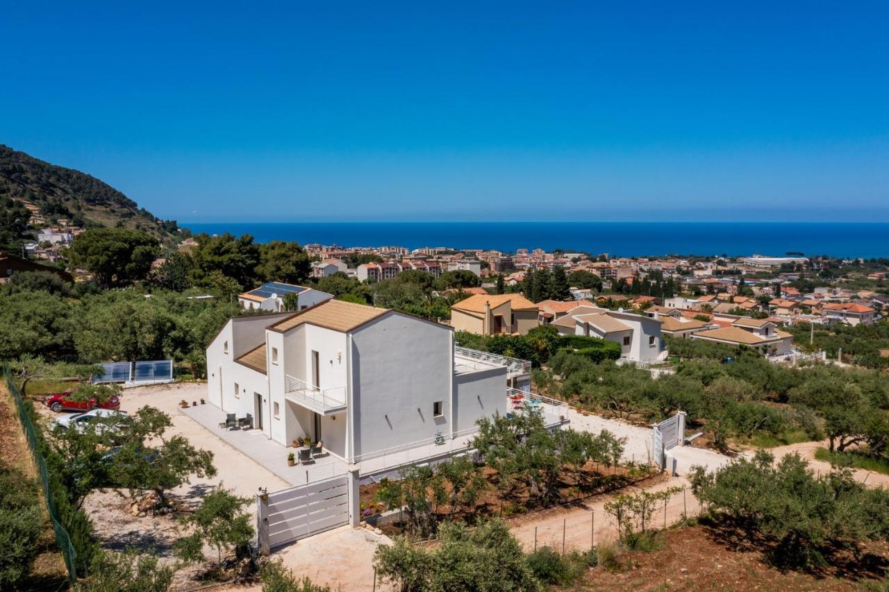 Villa Maria Con Piscina E Vista Mare Кастелламмаре-дель-Гольфо Екстер'єр фото