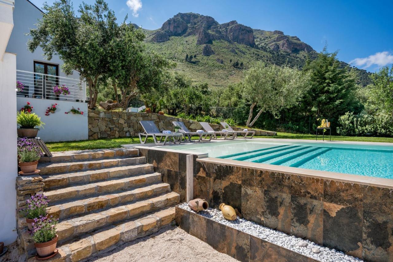 Villa Maria Con Piscina E Vista Mare Кастелламмаре-дель-Гольфо Екстер'єр фото