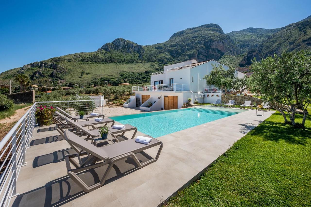 Villa Maria Con Piscina E Vista Mare Кастелламмаре-дель-Гольфо Екстер'єр фото