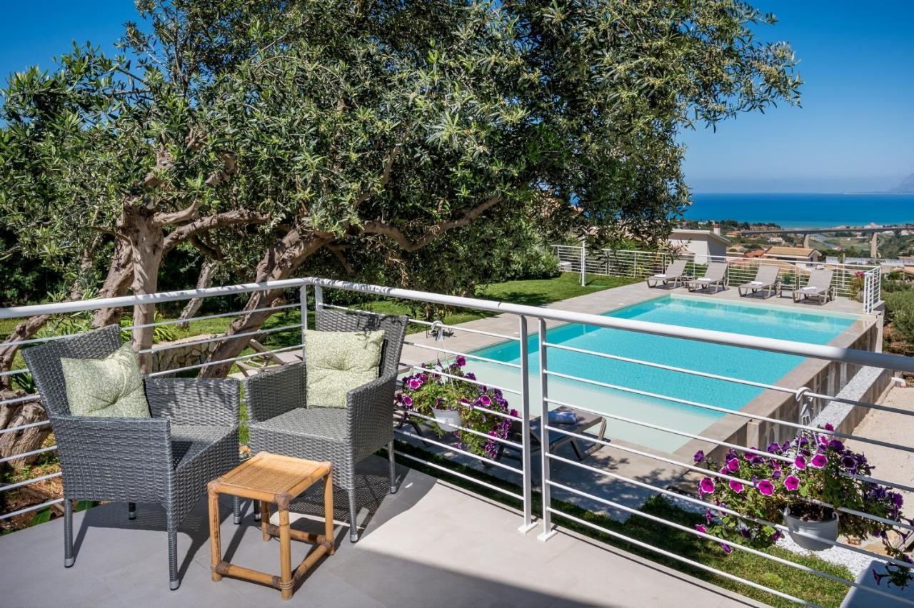 Villa Maria Con Piscina E Vista Mare Кастелламмаре-дель-Гольфо Екстер'єр фото