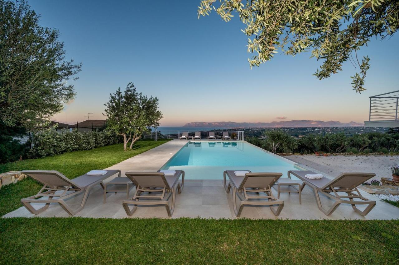 Villa Maria Con Piscina E Vista Mare Кастелламмаре-дель-Гольфо Екстер'єр фото